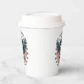 レトロ アメリカン イーグル 紙コップ (左)