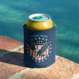 レトロ アメリカン イーグル 缶クーラー