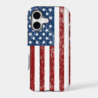 レトロ アメリカ国旗 iPhone カバー