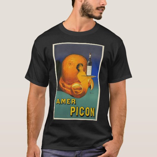 レトロ アメリカ ピコン ビンテージ 広告 Tシャツ (正面)