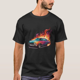 レトロ アメリカ レーシング マッスルカー フレンズ ビンテージ Tシャツ