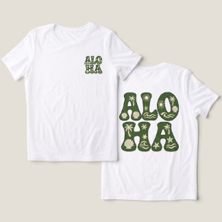 レトロ・アロハ・トロピカルビーチの美意識をカスタマイズ トライブレンドＴシャツ