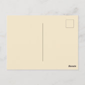 レトロ アローヘッド湖 ポストカード (裏面)