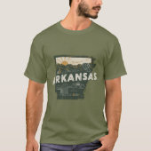レトロ・アーカンソー州 Tシャツ (正面)