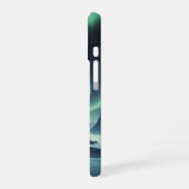 レトロ アークティック グロー iPhone 16ケース (左側面)