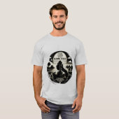 レトロ アーケード ゲーマー Tシャツ (正面フル)