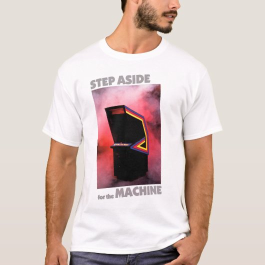 レトロ アーケード ゲーム 80年代 Tシャツ (正面)