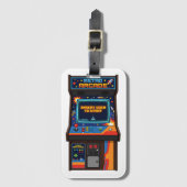 レトロ アーケード ゲーム iPhone 17 Pro Max カバー ラゲッジタグ (正面縦)