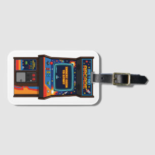 レトロ アーケード ゲーム iPhone 17 Pro Max カバー ラゲッジタグ