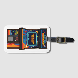 レトロ アーケード ゲーム iPhone 17 Pro Max カバー ラゲッジタグ