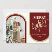 レトロ アーチ フォト クリスマス (正面)