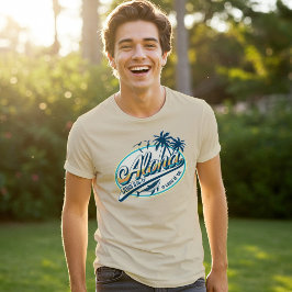 レトロ「イエス・ラブズ・ユー」ハワイアンTシャツ Tシャツ