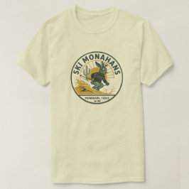 レトロ・ウェスト・テキサス州立公園パロディー・グラフィックTシャツ Tシャツ
