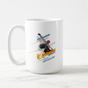 レトロ エクストリームスポーツ スケートボーダー   クラシックマグ #15 コーヒーマグカップ
