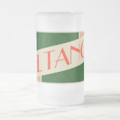 レトロ・エル・タノ フロストグラスビールジョッキ (中央)