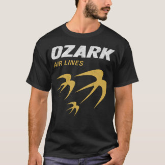 レトロ オザーク航空 Tシャツ