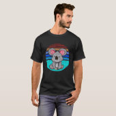 レトロ オーストラリア 動物 動物園 コアラ クマ コアラ Tシャツ (正面フル)