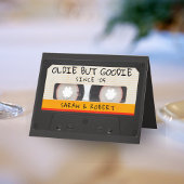 レトロ オールディーズ バット グッディー カセット テープ 結婚式 サンキューカード