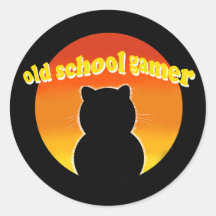 レトロ オールドスクール ゲーマー 猫 - ビンテージ 80s スタイル