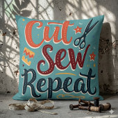 レトロ"カットソー繰り返し"裁縫恋人デザイン クッション