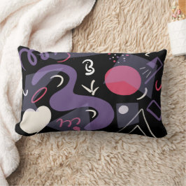 レトロ、カラフル、快適な腰板クッション ランバークッション