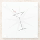 レトロ ガラスコースター (裏面)