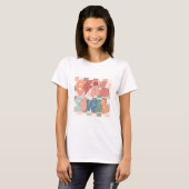 レトロ ガール パワー Tシャツ (正面フル)