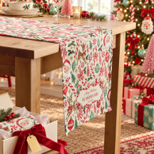 レトロ キッチュマス キャンディケーン クリスマス ファミリーネーム