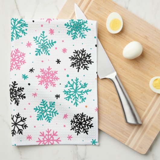 レトロ キッチンタオル (四つ折り)