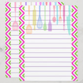 レトロ キッチン 調理器具 ジグザグ チェブロン (正面/裏面)