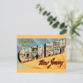 レトロ キャップメイ ニュージャージー州 ポストカード (スタンド正面)