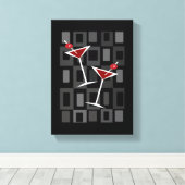 レトロ キャンバスプリント (インサイチュ (ウッドフロア))