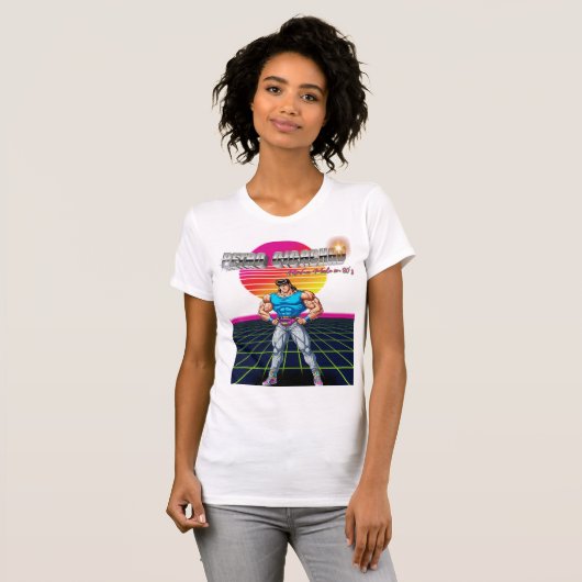 レトロ ギガチャド Tシャツ (正面フル)