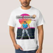 レトロ ギガチャド Tシャツ (正面)
