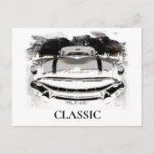 *~* レトロ クラシック ヴィンテージ カー アンティーク ポストカード (正面)