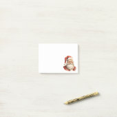 レトロ クリスマス サンタクロース ポストイット (デスク上)