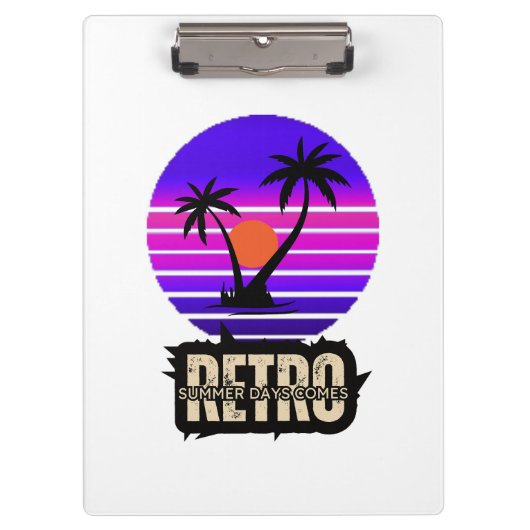 レトロ クリップボード (正面)