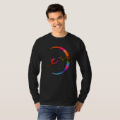 レトロ グラフィック 体操 レオタード 曲芸 Tシャツ (正面フル)