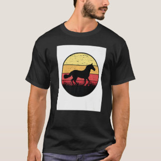 レトロ グラフィック 馬好き 馬術ライダー 馬 Tシャツ