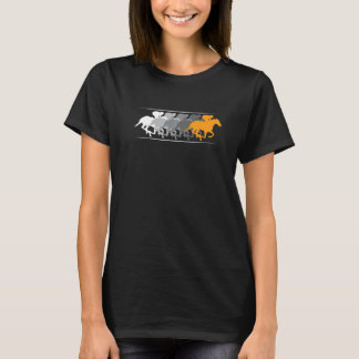 レトロ グラフィック 馬好き 馬術 騎手 馬 Tシャツ