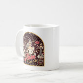 レトロ グラム スクワッド Tシャツ コーヒーマグカップ (正面左)