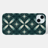 レトロ グリーン シェイプ Case-Mate iPhoneケース (裏面 (横))