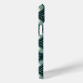 レトロ グリーン シェイプ Case-Mate iPhoneケース (裏面 / 右)