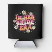 レトロ グルーヴィーな花嫁時代の70年代 バチェロレッテパーティー 缶クーラー (正面)