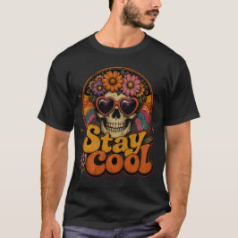 レトロ グルーヴィー サブリメーション アート Tシャツ