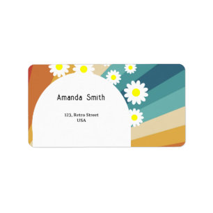 レトロ グルーヴィー ラベル