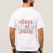 レトロ グルーヴィー 2026年卒業生 ボホーテイシャツ Tシャツ (裏面)