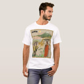 レトロ ケニア 風景 旅行 Tシャツ (正面フル)