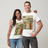 レトロ ケニア 風景 旅行 Tシャツ (ユニセックス)