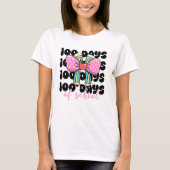 レトロ コケット 100日目の学校 Tシャツ (正面)
